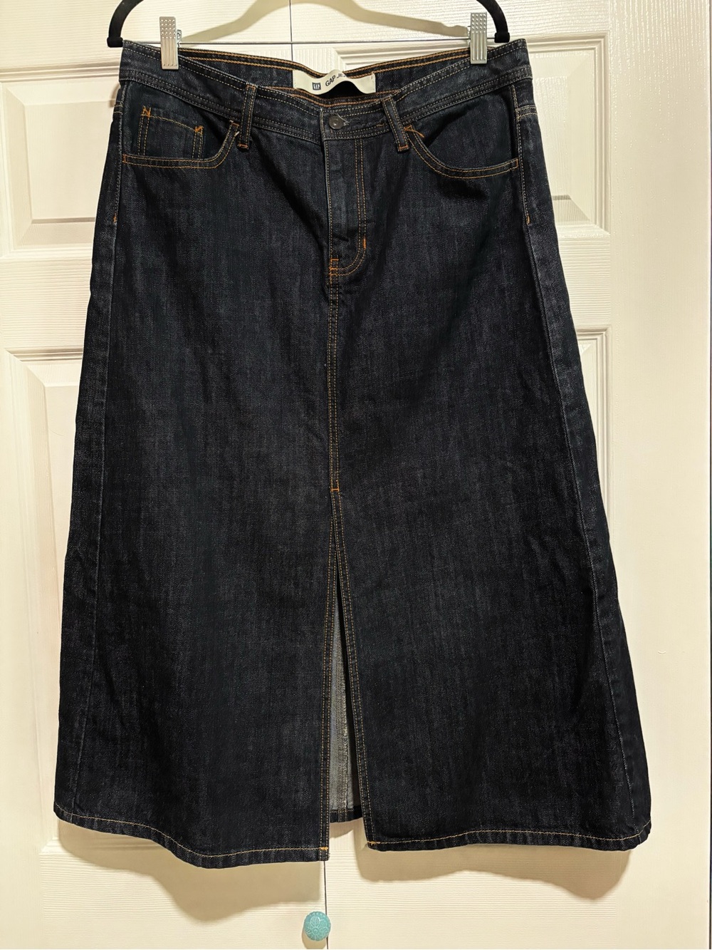 Vintage 2003 Gap Denim Skirt Size 12